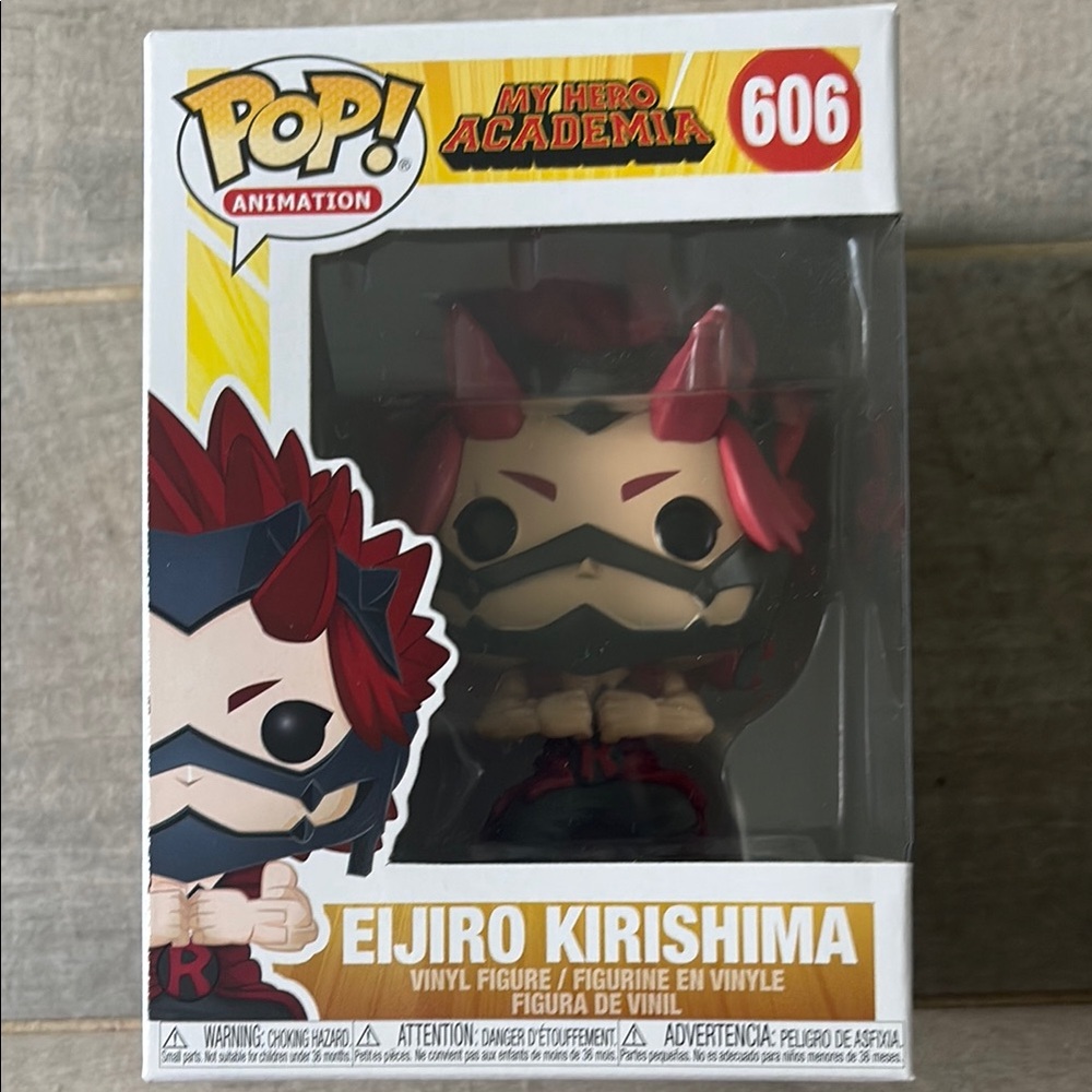 Funko Pop! My Hero Academia Eijiro Kirishima Figure - Red and Black